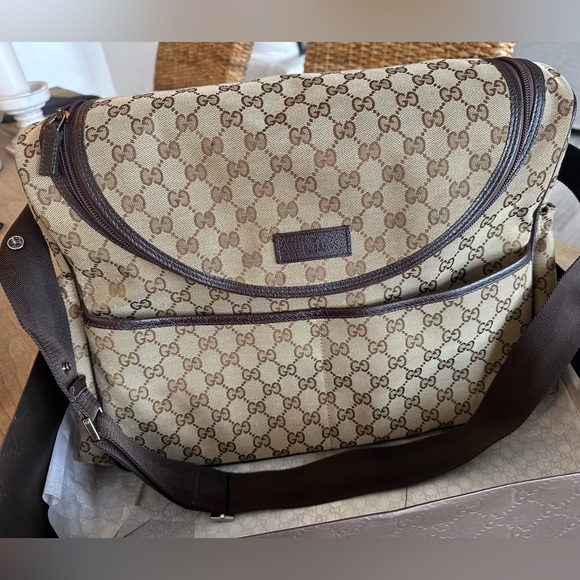 Gucci canvas diaper bag - Picture 5 of 15